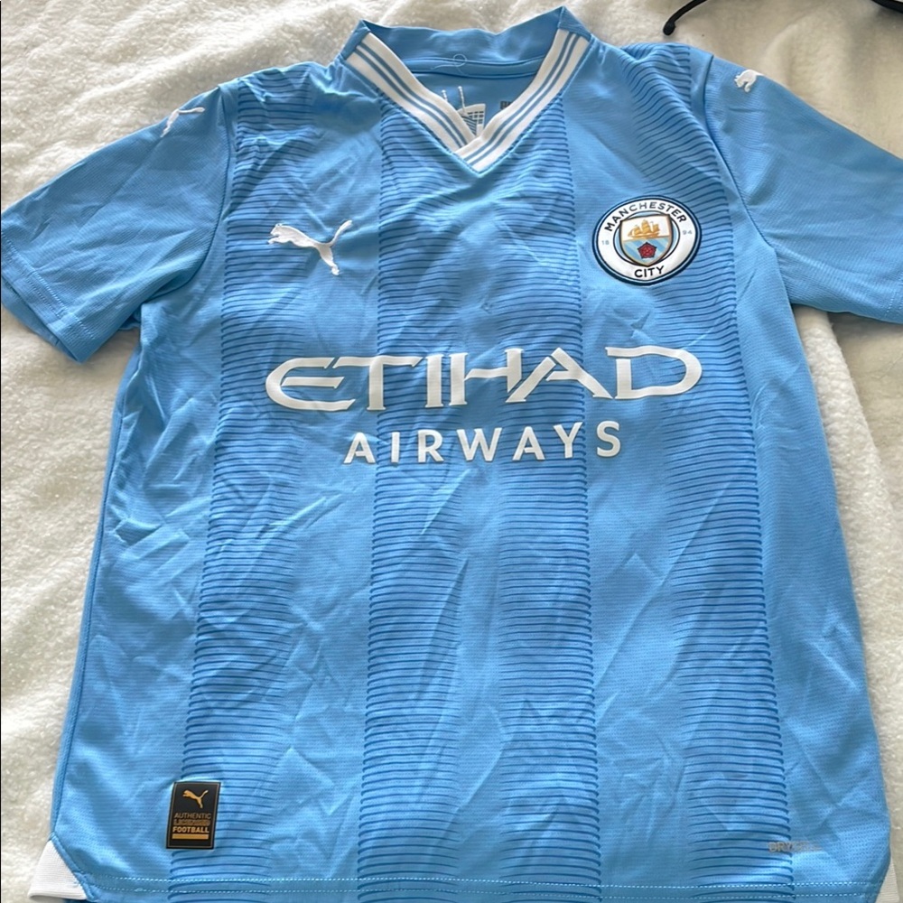 Puma Manchester City Blue Jersey